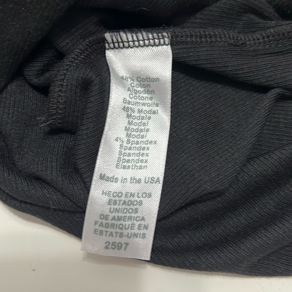 Michael Stars Wren Ruched Side Racer Back Ribbed MIDI Dress Size XL NWT - Picture 9 of 14